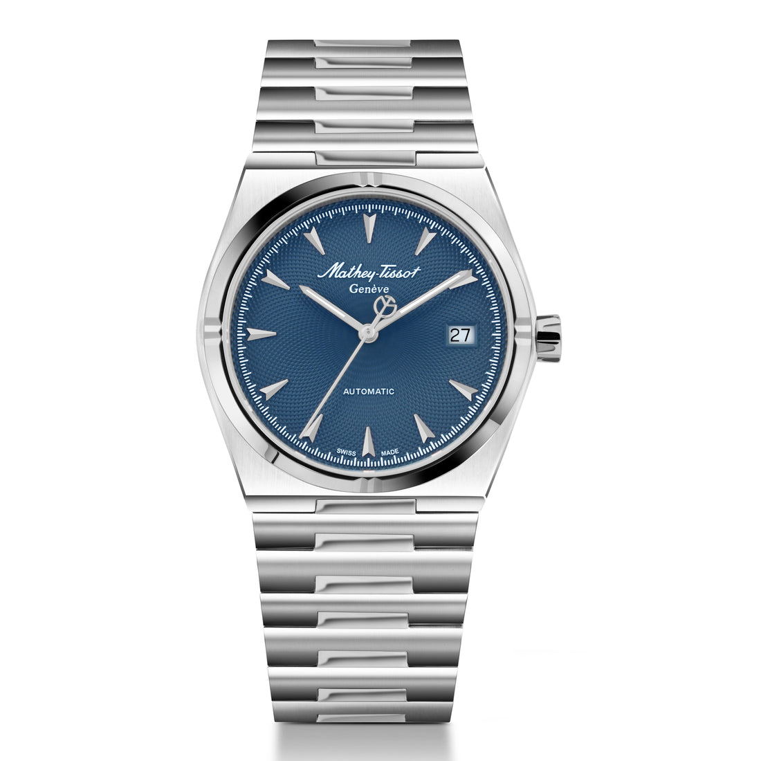 Mathey-Tissot Swiss Made Blue Dial Automatic  Watch For Men -  H118ATABU