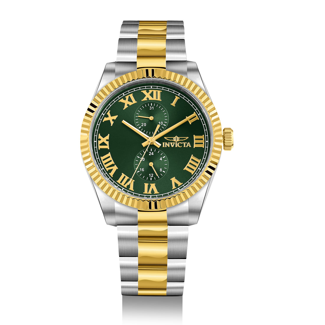 Invicta Specialty Quartz Green Dial Analog Watch For - Gents 47427
