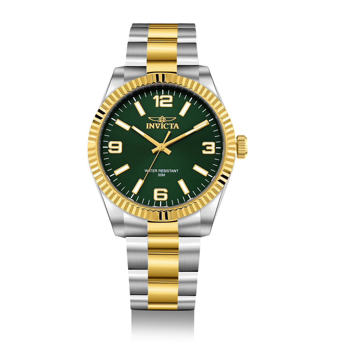 Invicta Specialty Quartz Green Dial Analog Watch For - Gents 47455