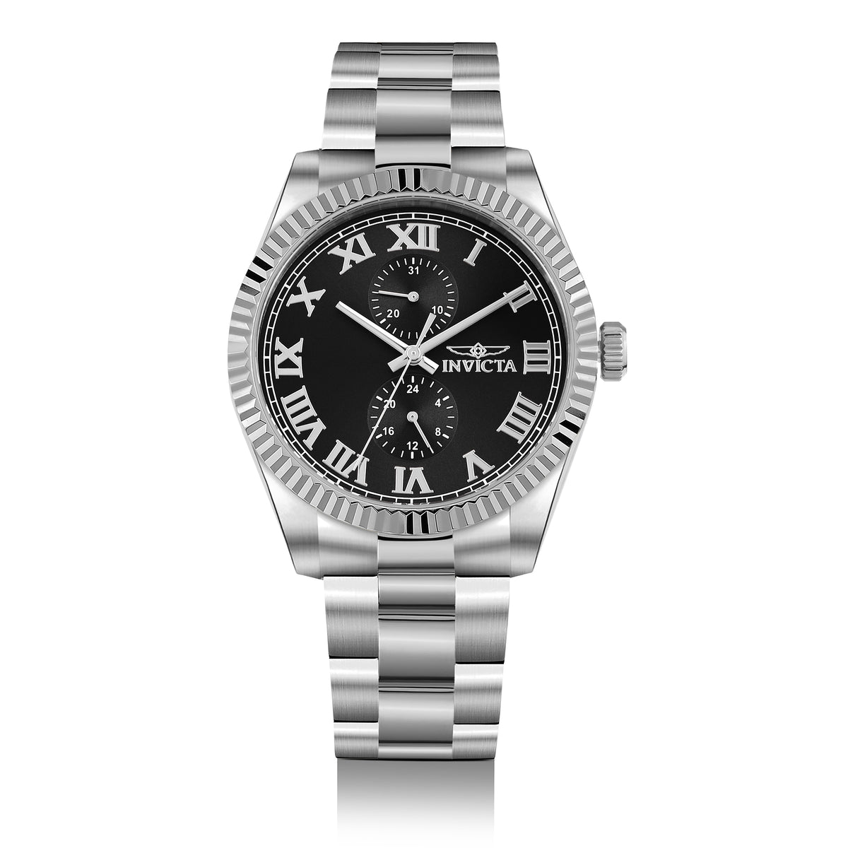Invicta Specialty Quartz Black Dial Analog Watch For - Gents 47420