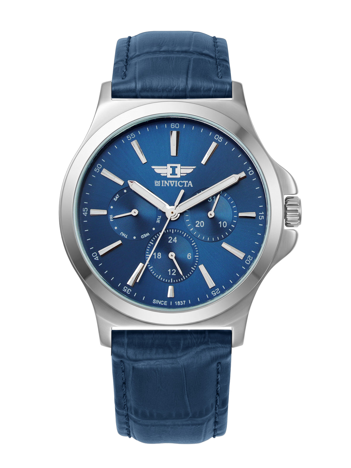 I-By Invicta Quartz Blue Dial Analog Watch For Gents - IBI26030