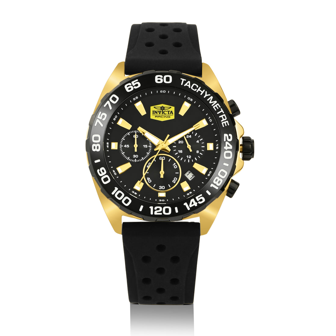 Invicta Racing Quartz Black Dial Analog Watch For Gents :- 47769