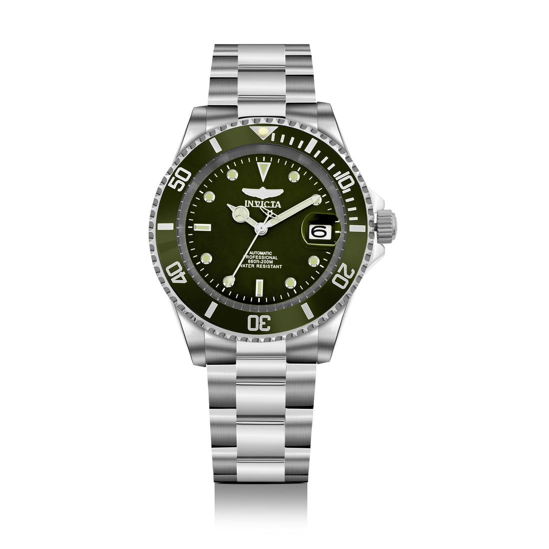 Invicta Pro Diver Automatic Green Dial Analog Watch For - Gents 35690