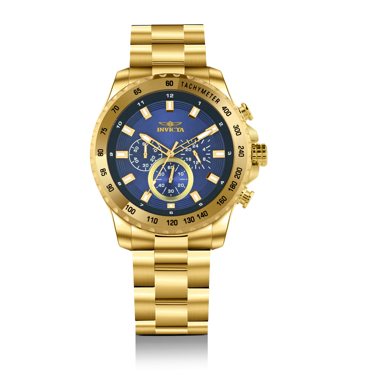 Invicta Speedway Quartz Blue Dial Analog Watch For - Gents 24213