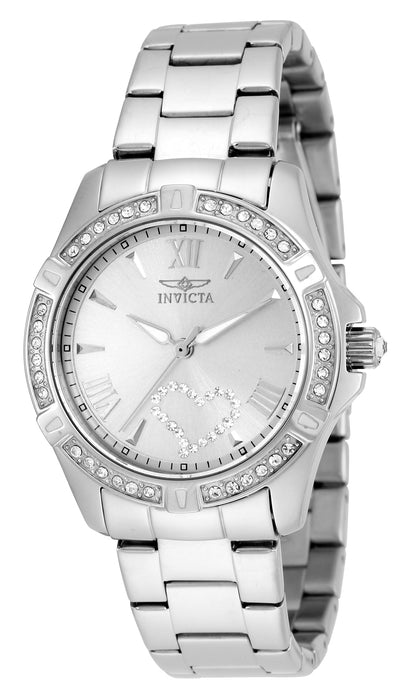 INVICTA Angel Quartz Movement Silver Analog  Dial Watch For Ladies- 21383