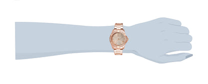 INVICTA Angel Quartz Movement Rose Gold Analog  Dial Watch For Ladies- 21417