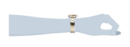 INVICTA Angel Quartz Movement Silver Analog  Dial Watch For Ladies- 21418