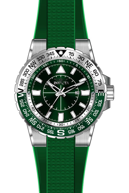 Invicta Aviator Quartz Green Dial Analog Watch For - Gents 21622