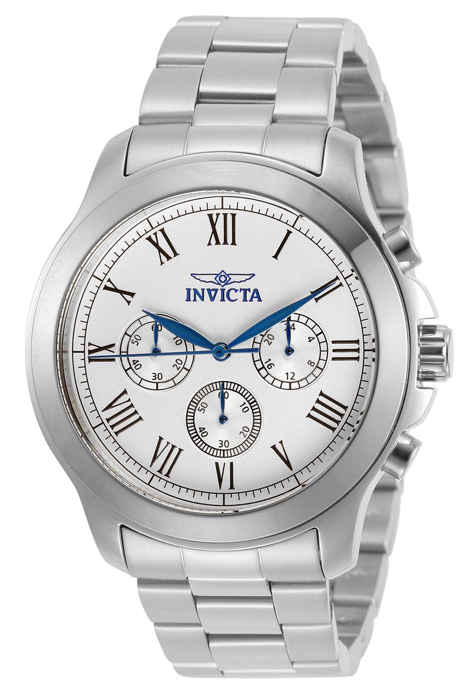INVICTA Specialty Quartz Movement Silver Analog  Dial Watch For Gents- 21657