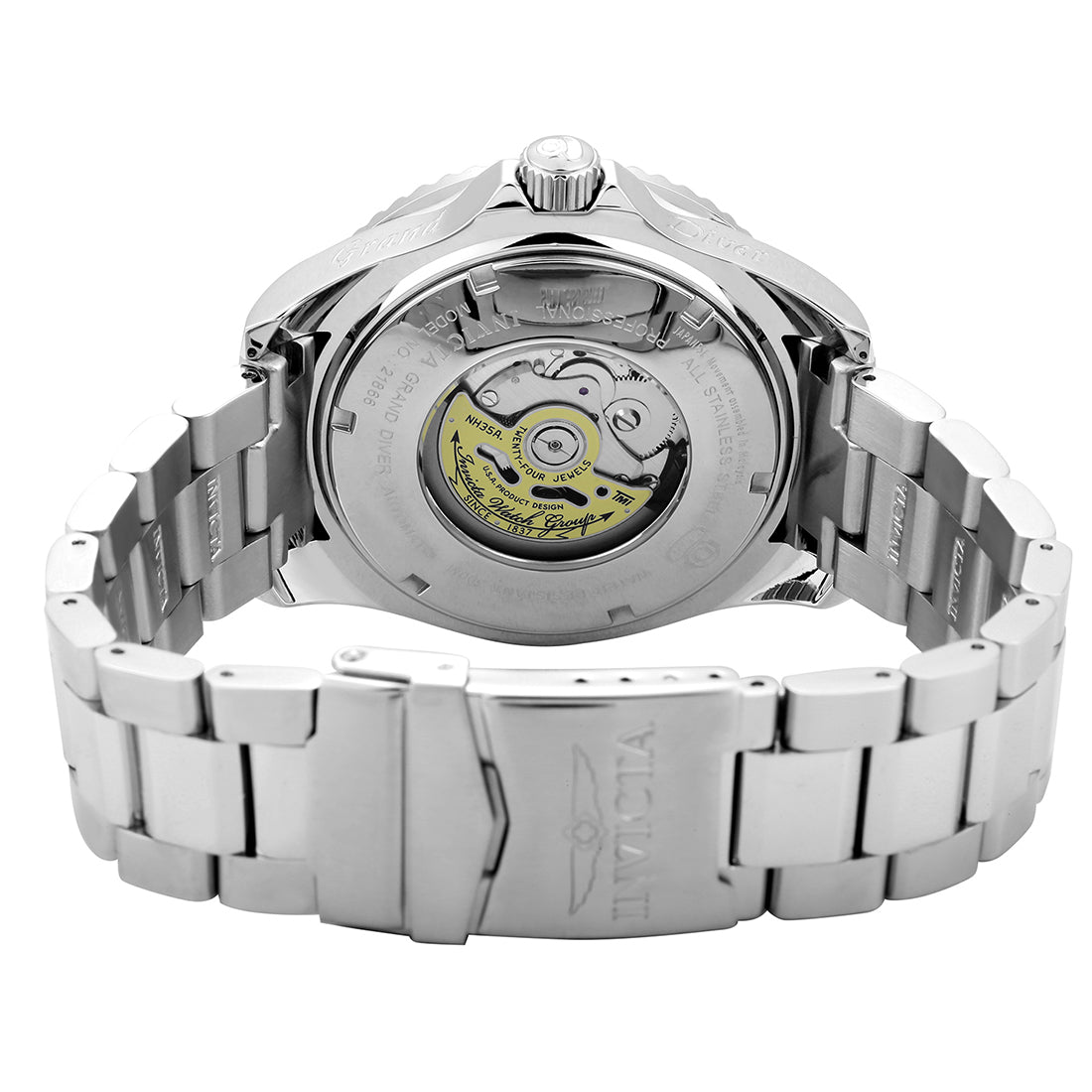 Invicta Pro Diver Analog Black Dial MenS Watch-21866