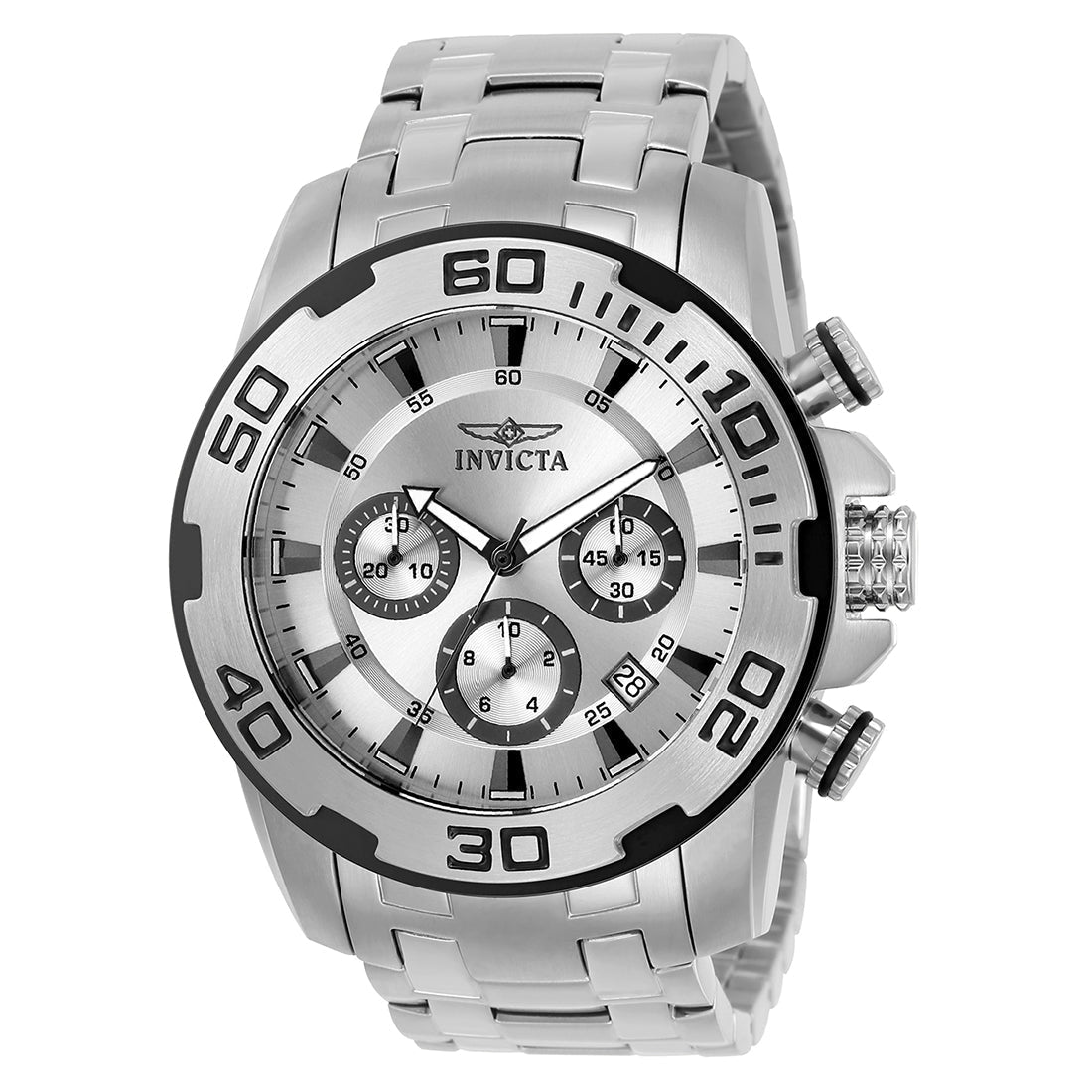 Invicta Pro Diver Analog Silver Dial MenS Watch-22317-I