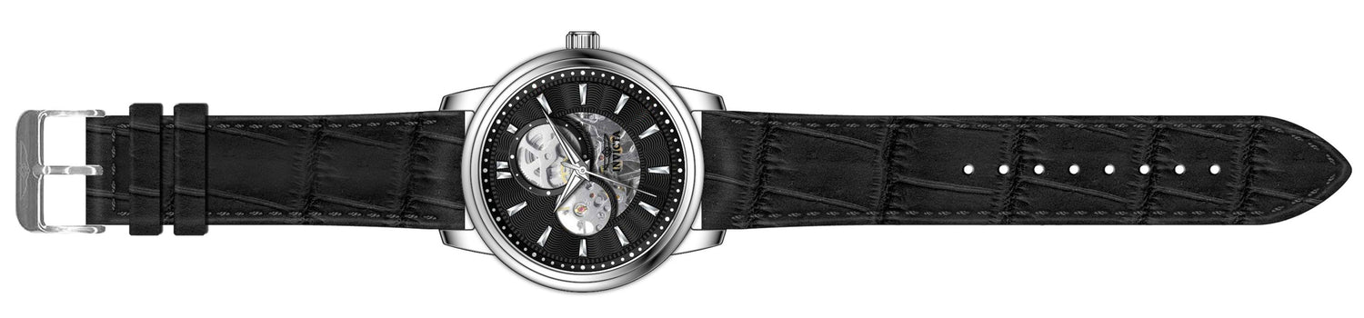 Invicta Stainless Steel Vintage Analog Black Dial Men&