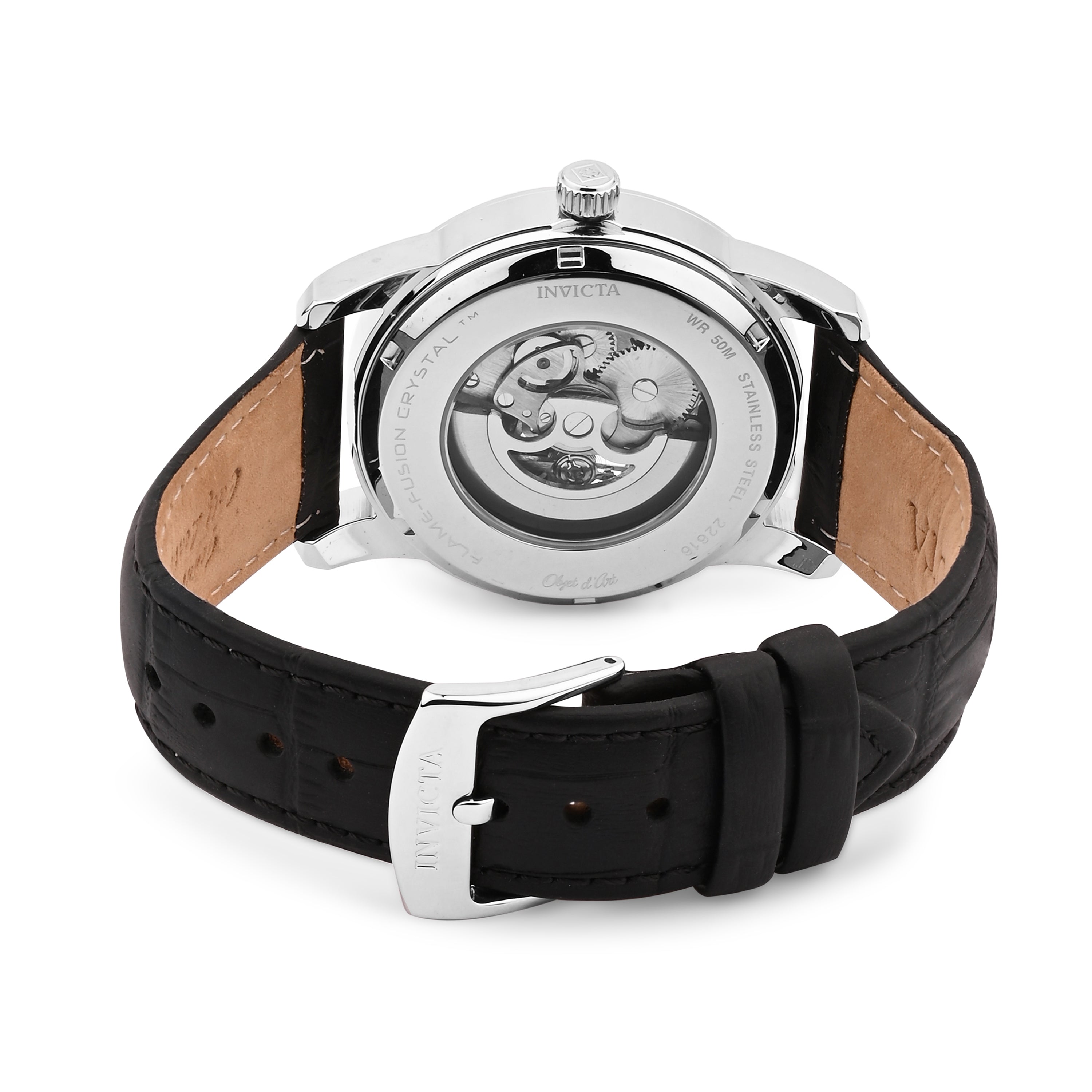 Invicta Objet D Art Automatic Silver Dial Analog Watch For Gents - 22616