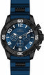 Invicta Silicone Pro Diver Analog Blue Dial, Blue Band Men Watch-22701