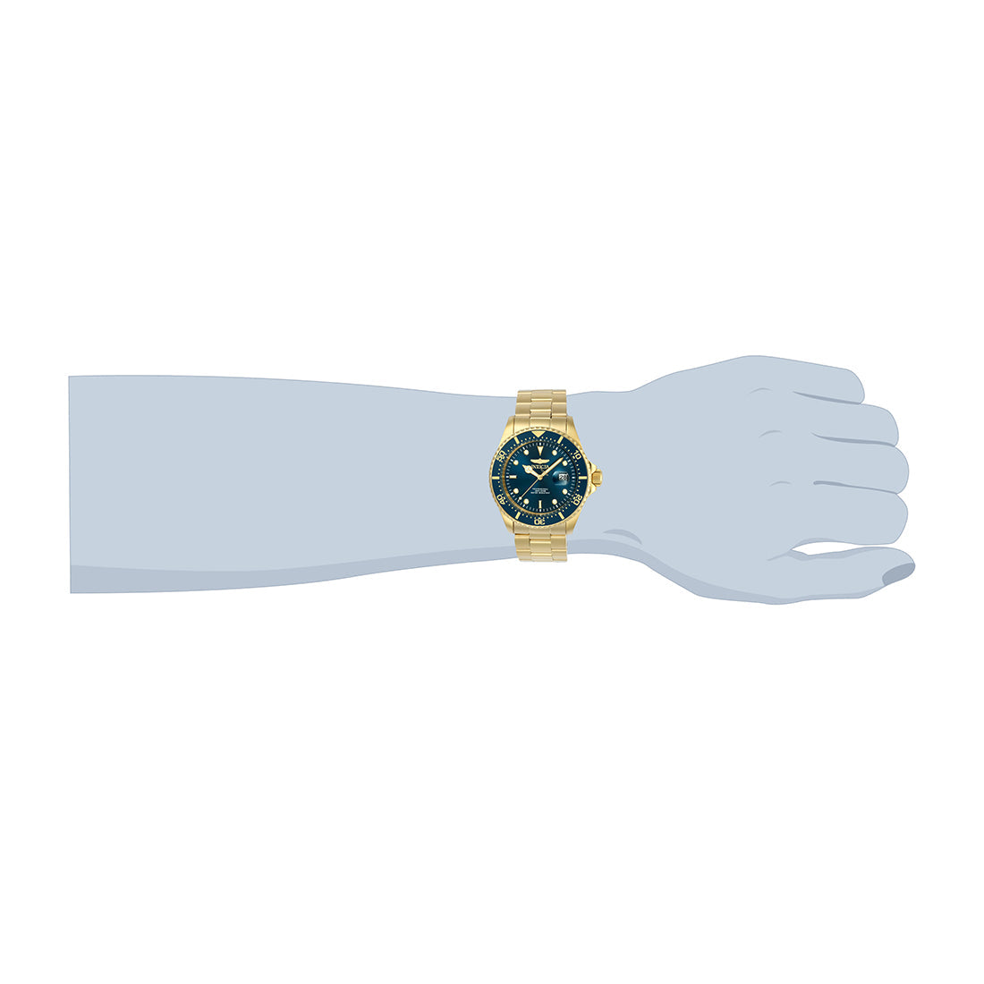 Invicta Pro Diver Analog Blue Dial MenS Watch-23388