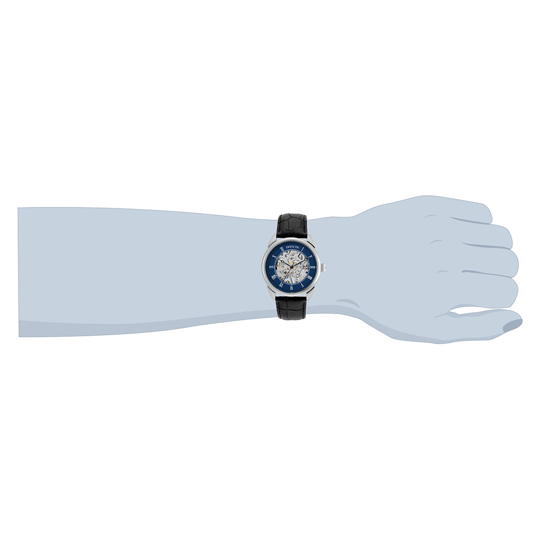 Invicta Analogue Black Dial MenS Watch-23534
