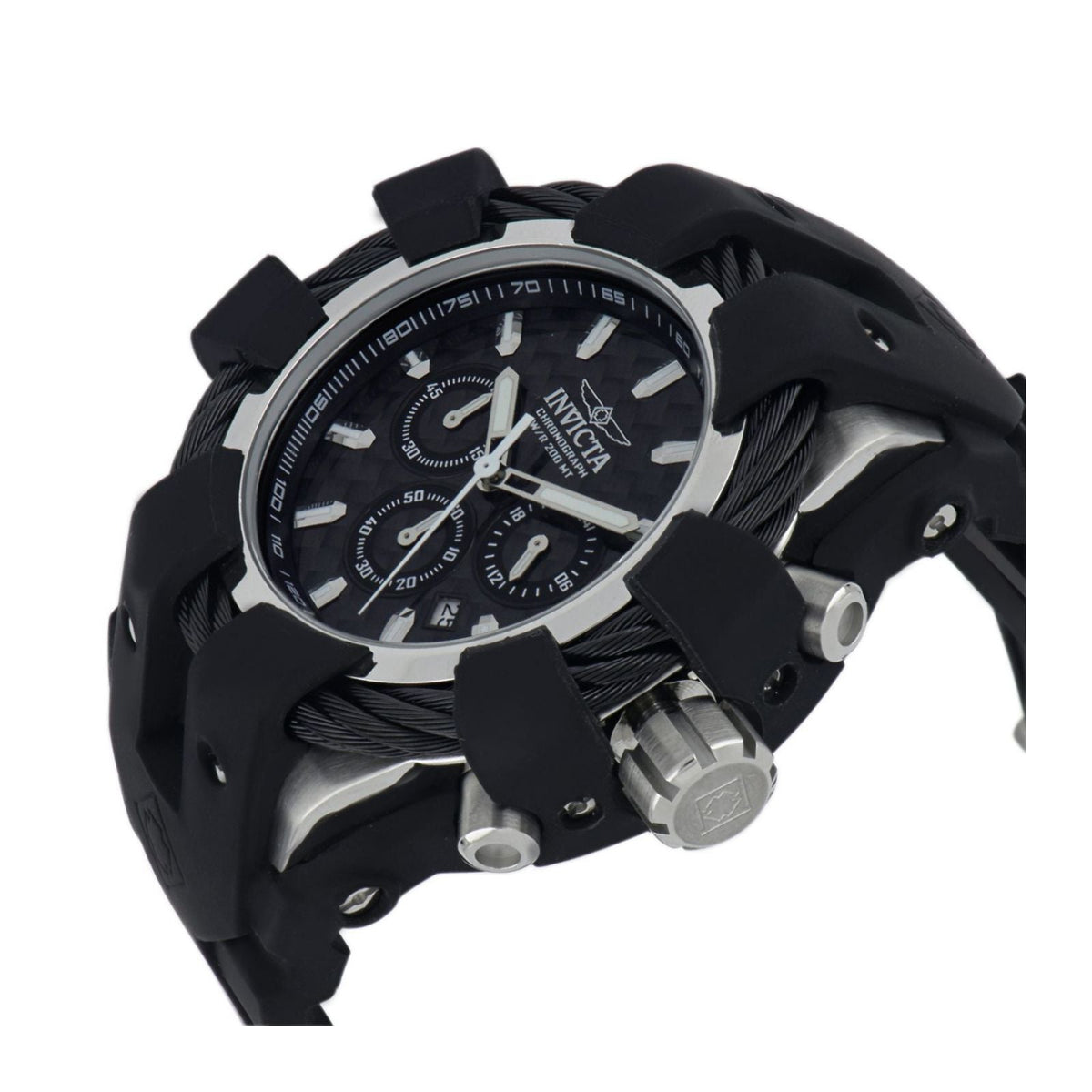 Invicta Bolt Quartz Black Dial Analog Watch For - Gents 23855