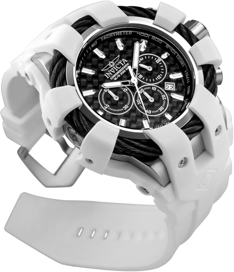 Invicta Bolt Quartz Black Dial Analog Watch For - Gents 23856