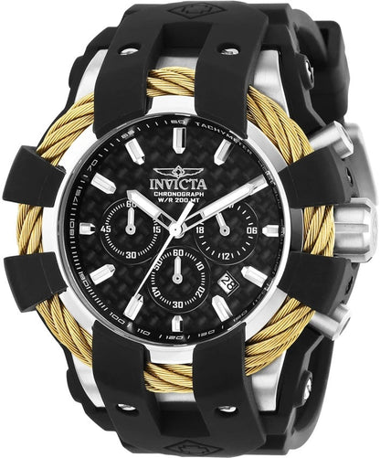Invicta Bolt Quartz Black Dial Analog Watch For - Gents 23858