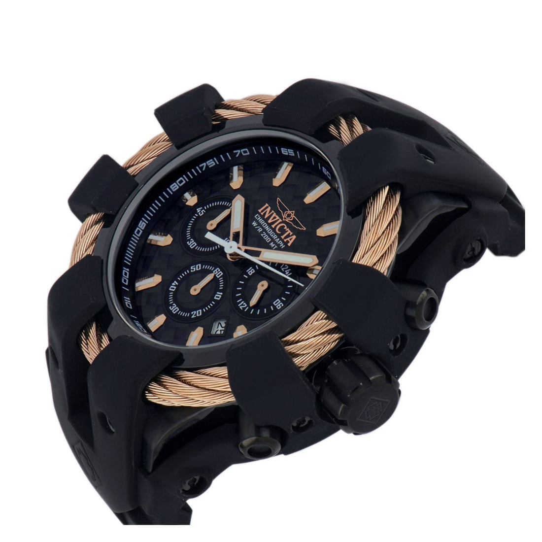 Invicta Bolt Quartz Black Dial Analog Watch For - Gents 23867