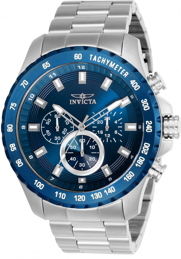 Invicta Speedway Quartz Blue Dial Analog Watch For - Gents 24212