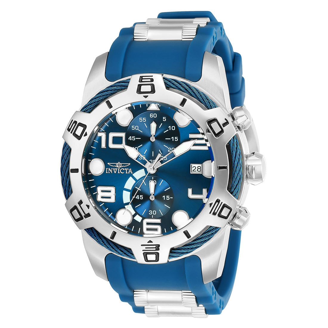 Invicta Casual Chronograph Blue Dial MenS Watch-24216