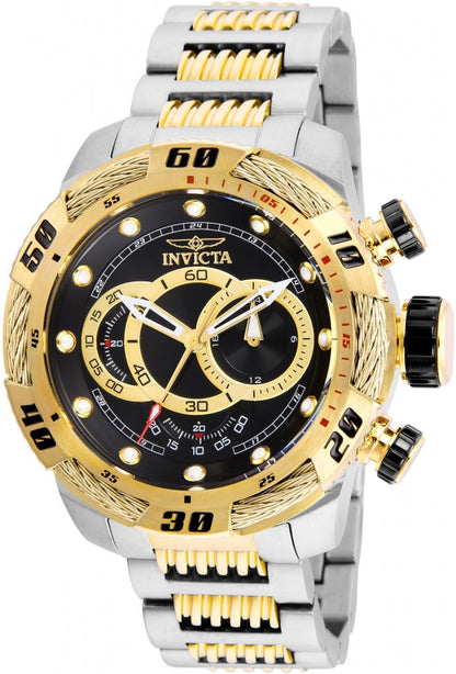 Invicta Speedway Quartz Black Dial Analog Watch For Gents - 25481