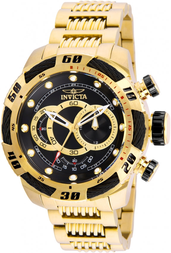 Invicta Speedway Quartz Black Dial Analog Watch For - Gents 25484