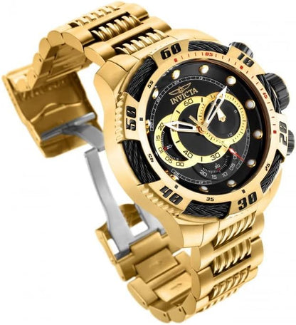 Invicta Speedway Quartz Black Dial Analog Watch For - Gents 25484