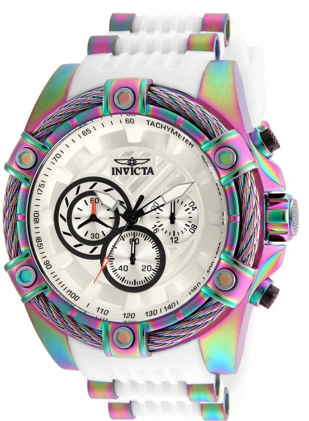 Invicta Bolt Quartz White Dial Analog Watch - For Gents 25530