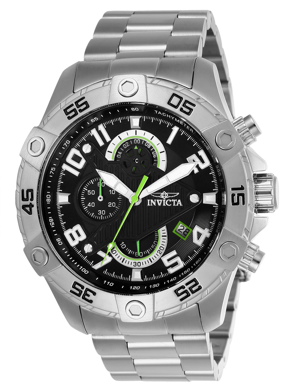 INVICTA S1 Rally Quartz Movement Black Analog  Dial Watch For Gents- 26093