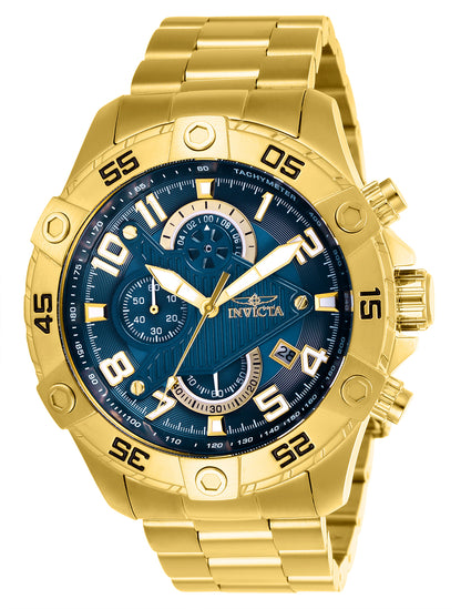 INVICTA S1 Rally Quartz Movement Blue Analog  Dial Watch For Gents- 26095