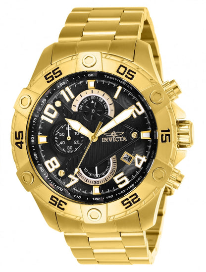 Invicta S1 Rally Quartz Caliber VD57 Movement Black Dial Analog Watch For - Gents 26097