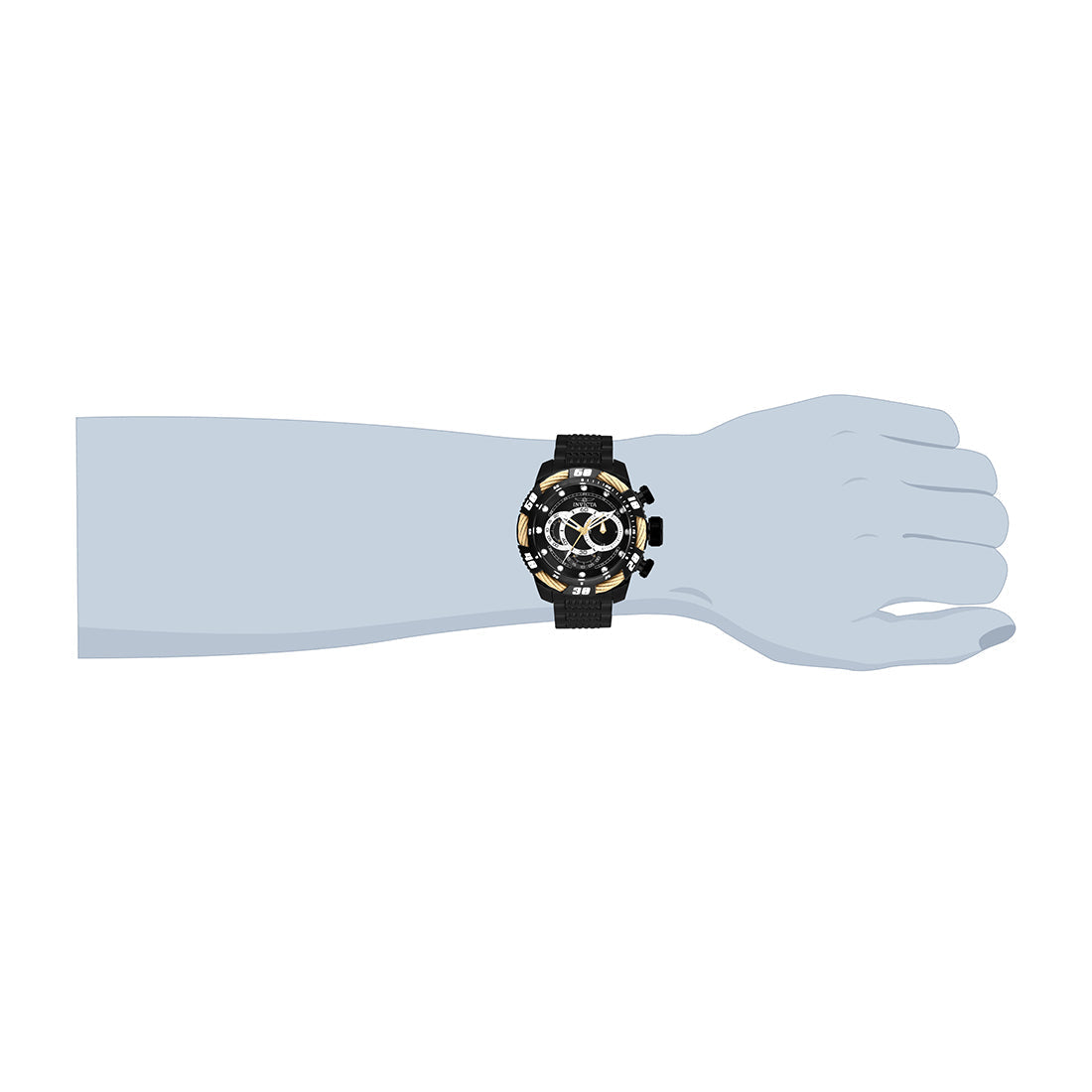 Invicta Chronograph Black Dial MenS Watch-27061