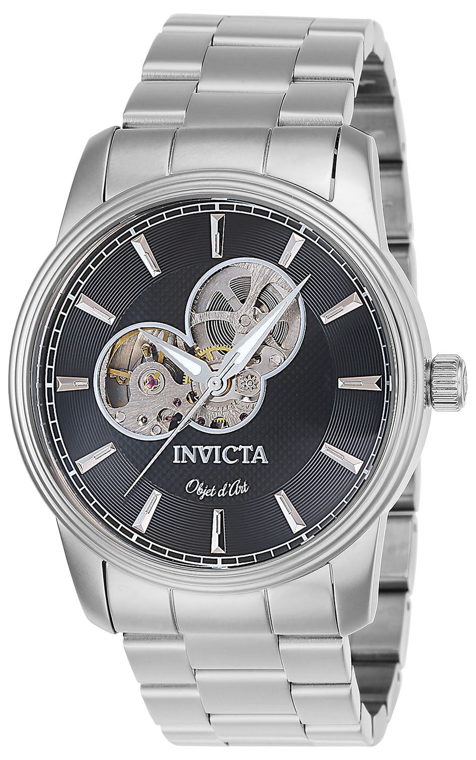 Invicta Objet D Art Automatic Black Dial Analog Watch For - Gents 27559