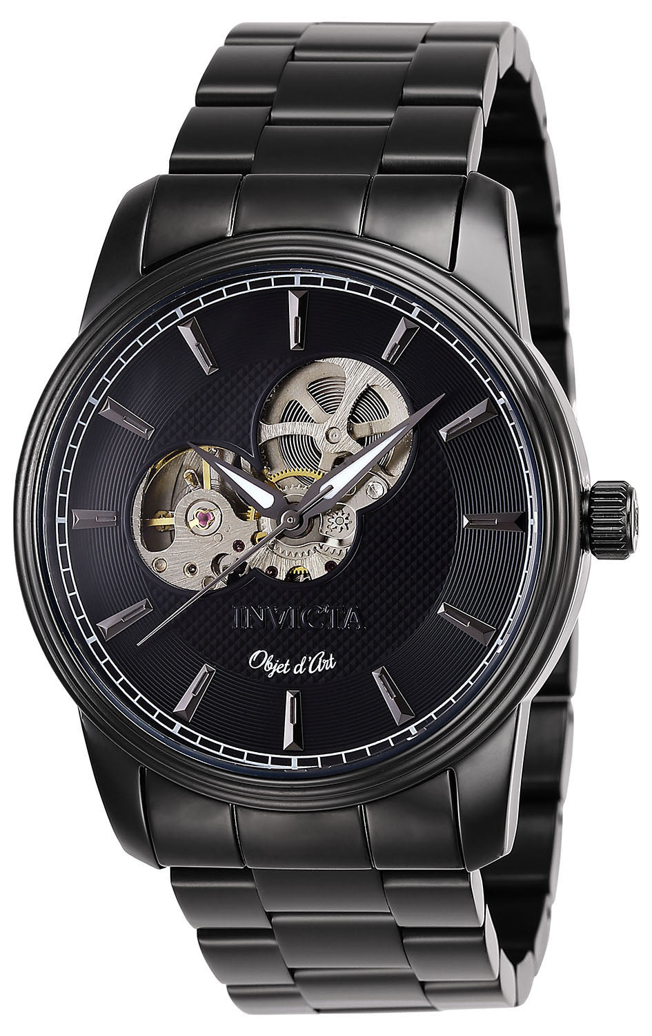 Invicta Objet D Art Automatic Black Dial Analog Watch For - Gents 27564