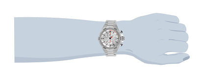 INVICTA Aviator Quartz Movement Silver Analog  Dial Watch For Gents- 28107