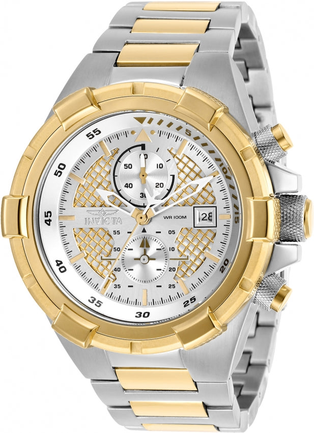 Invicta Aviator Quartz Caliber VD51 Movement Multicolor Dial Analog Watch For - Gents 28120