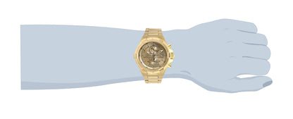 INVICTA Aviator Quartz Movement Rose Gold Analog  Dial Watch For Gents- 28128