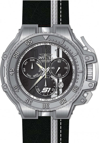 Invicta S1 Rally Quartz Black Dial Analog Watch For Gents - 28395