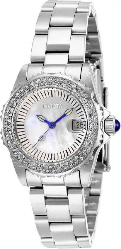 Invicta Angel Quartz Swiss 585 Movement White Dial Analog Watch For - Ladies 28442