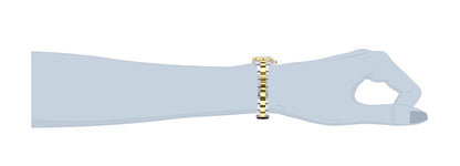 INVICTA Angel Quartz Movement White Analog  Dial Watch For Ladies- 28443