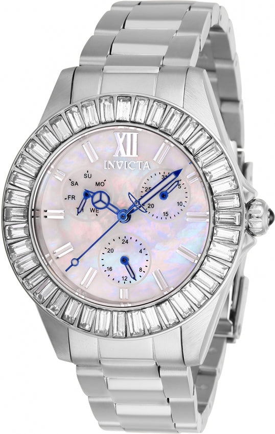Invicta Angel Quartz Caliber VH68 Movement White Dial Analog Watch For - Ladies 28450