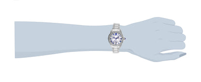 INVICTA Angel Quartz Movement White Analog  Dial Watch For Ladies- 28463