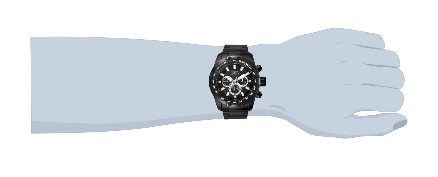 Invicta Speedway Black Dial Men&