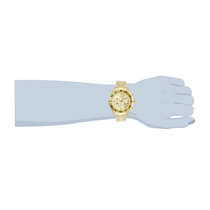 Invicta Specialty Analog Gold Dial MenS Watch-28887