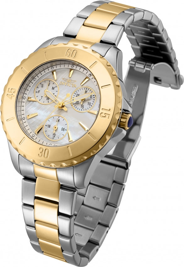 Invicta Angel Quartz Caliber VH68 Movement White Dial Analog Watch For - Ladies 29110