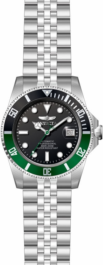 Invicta Pro Diver Quartz Black Dial Analog Watch For Gents - 29177