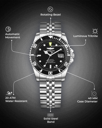 Invicta Pro Diver Automatic Analog Watch For Gents  - 29178