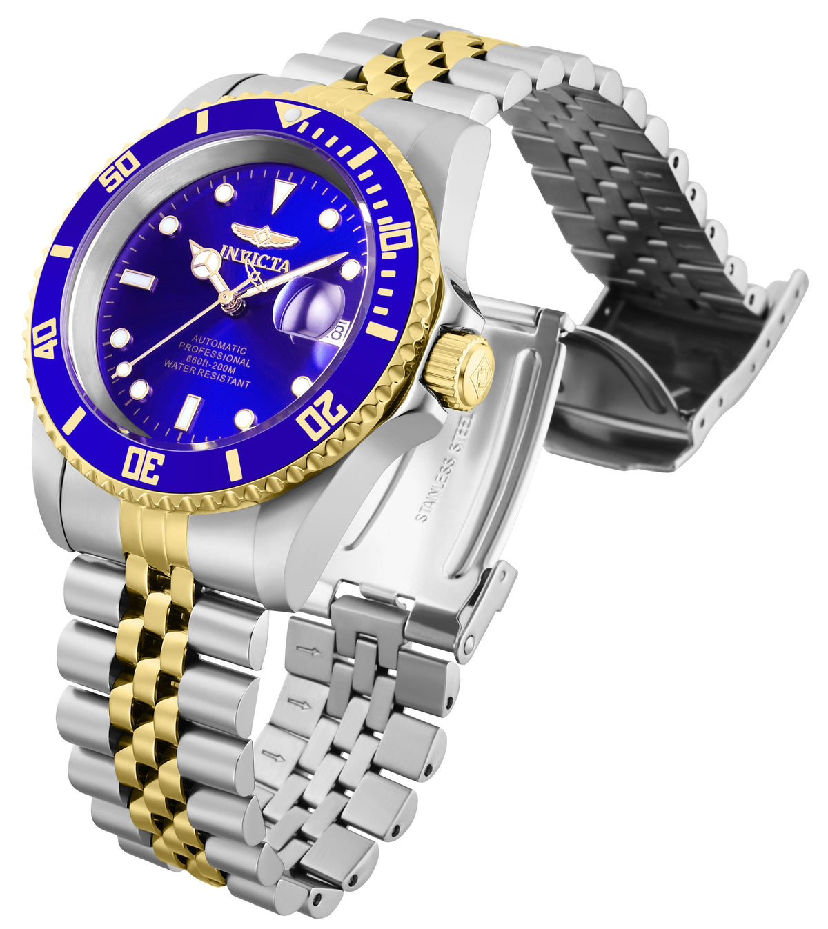 Invicta Pro Diver Automatic Blue Dial Gents Watch -   29182